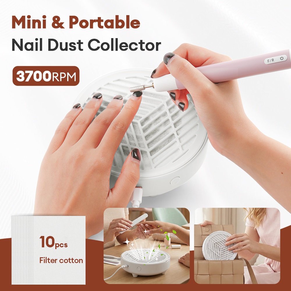 Vacuum Chamber Small - Extrator de Poeira para Unhas Mini