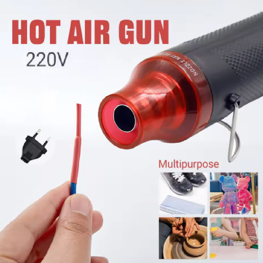 Heat Gun Small - Pistola de calor multiuso doméstica/tubo retrátil,