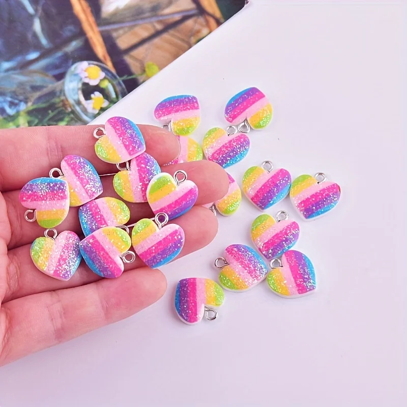 Resin Craft Projects - 10 peças de pingentes de resina