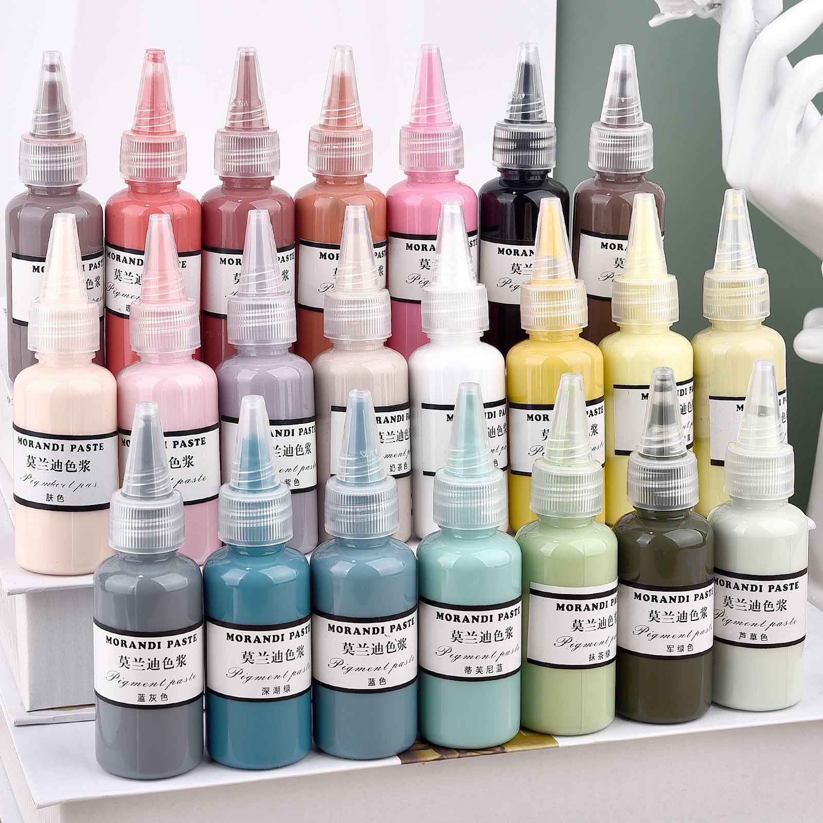 Resin Dye Alcohol - Morandi cores pigmentos de resina líquida