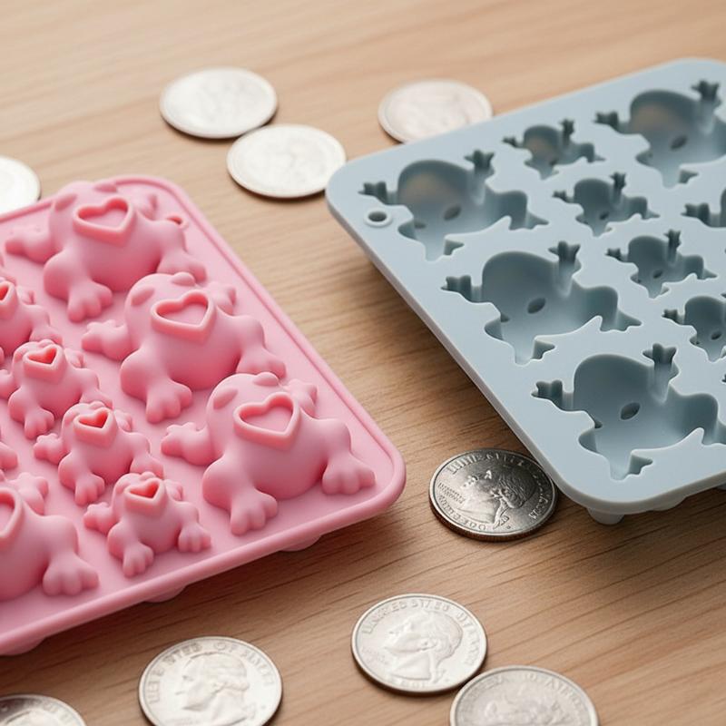 Silicone Mold Tray - Molde de Silicone de Sapos, Molde