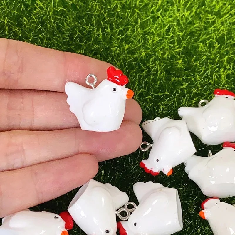 Resin Craft Supplies - 10 Peças de Pingentes de Resina