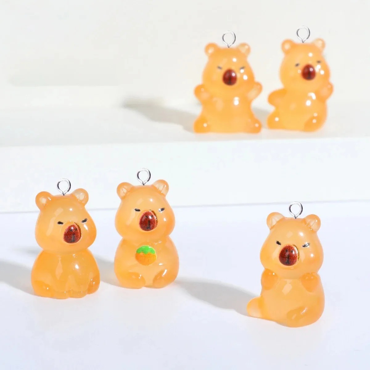 Resin Craft Supplies - 10 Peças de Pingentes de Resina