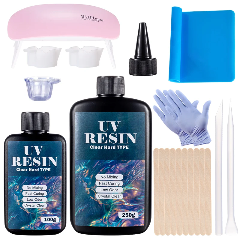 Epoxy Uv Resin Kit - Kit de cola de resina uv