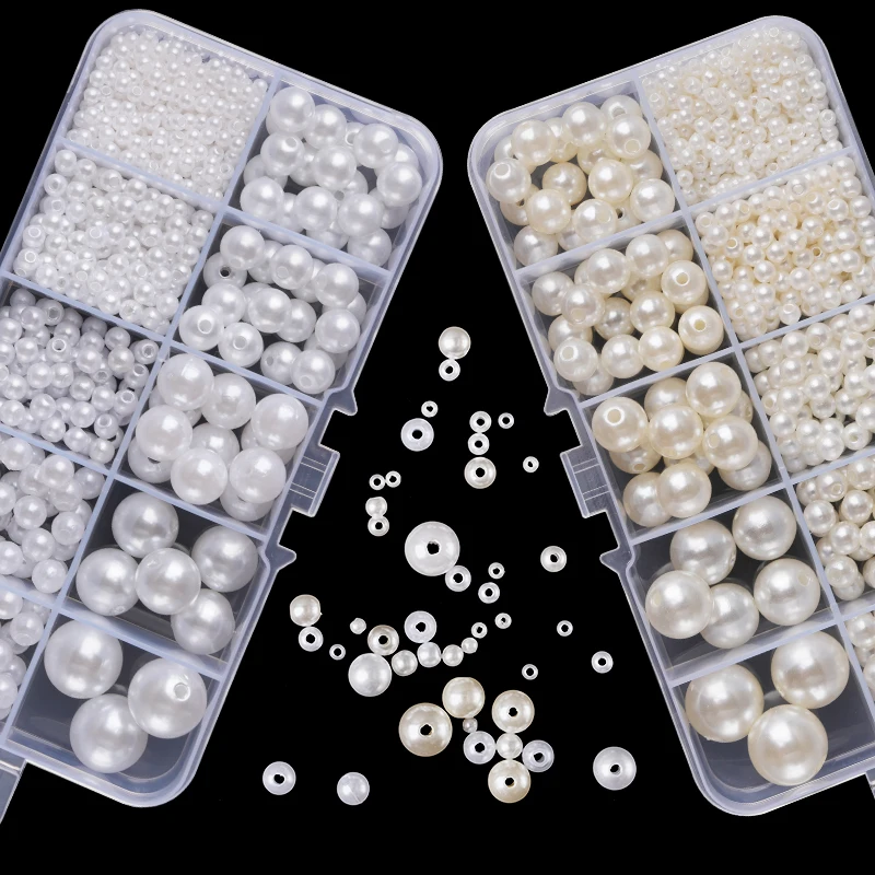 Crafting Resin - 800 pçs artificial falso pérola resina