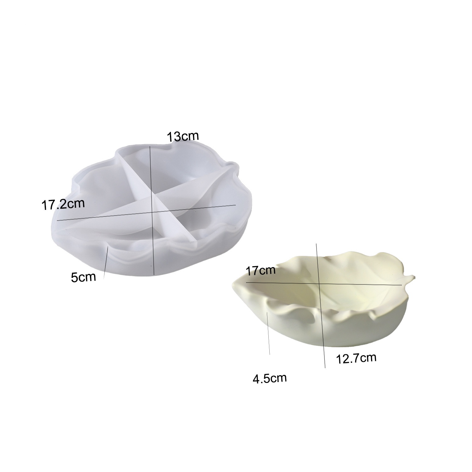 Silicone Mold Tray - Molde de silicone DIY para resina