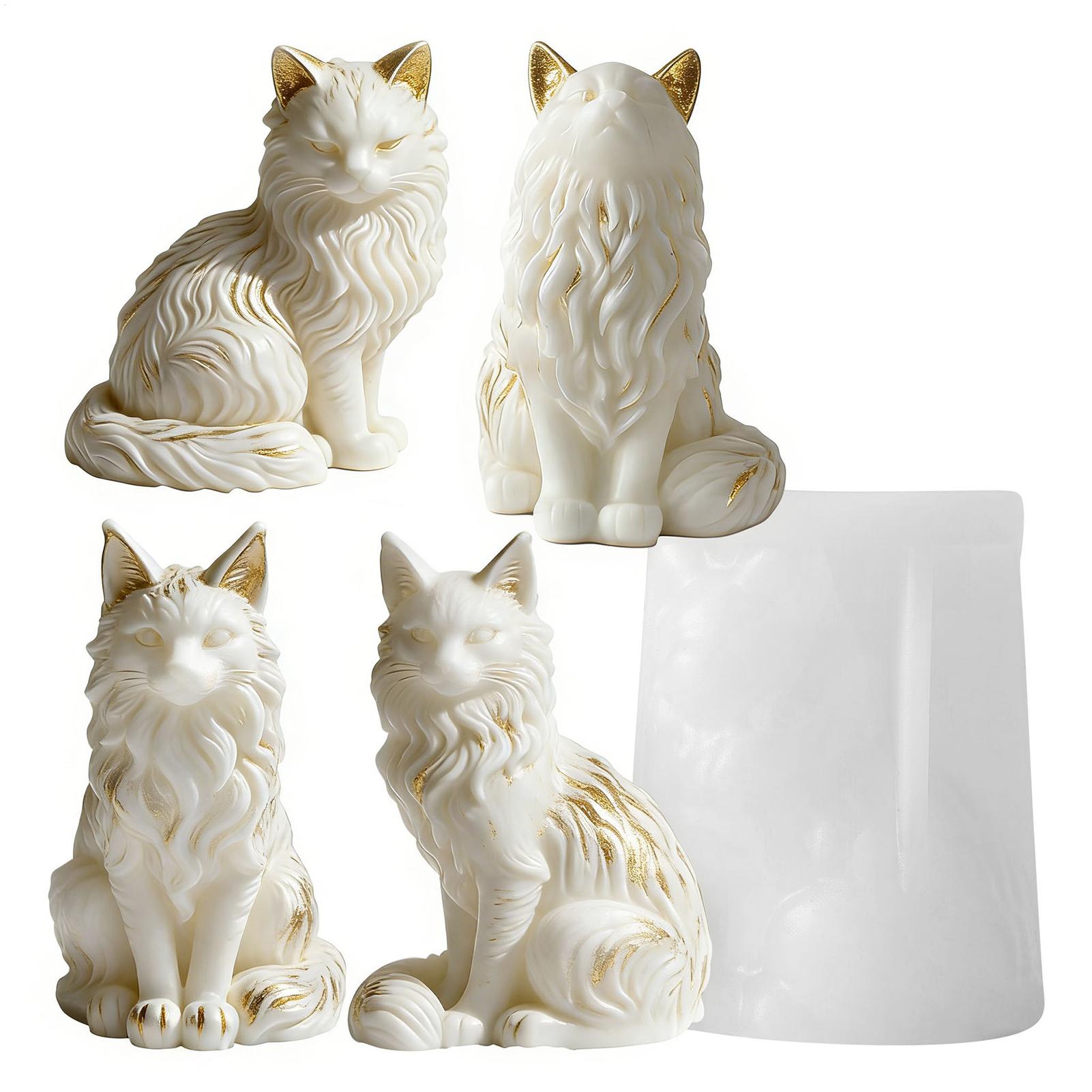 Resin Craft Workshop - Molde de Resina para Gato |