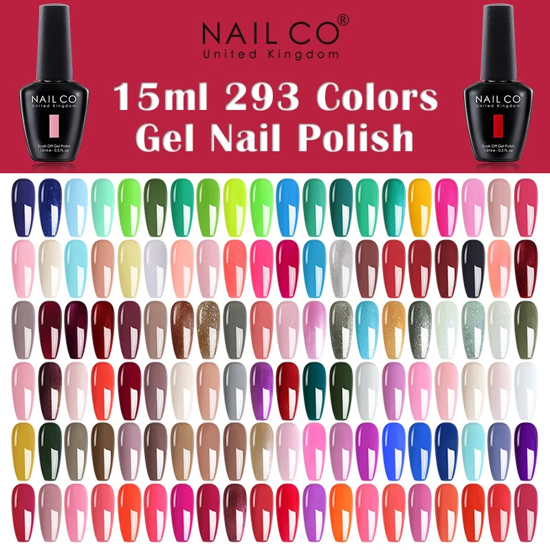 Resin Glitter Pack - NAILCO-UV Nail Gel Polish Set, Glitter