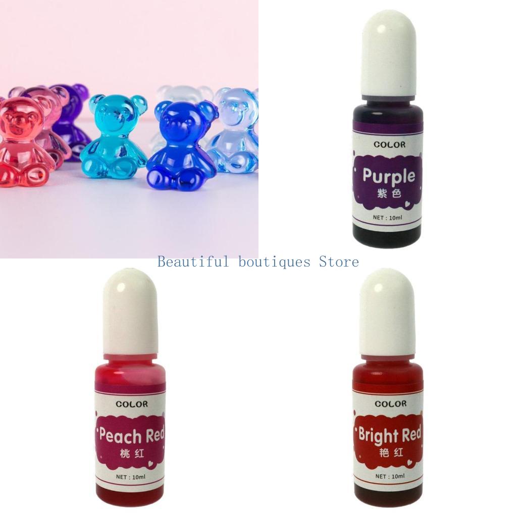 Resin Dye Alcohol - U4lf 30 cores arte álcool resina