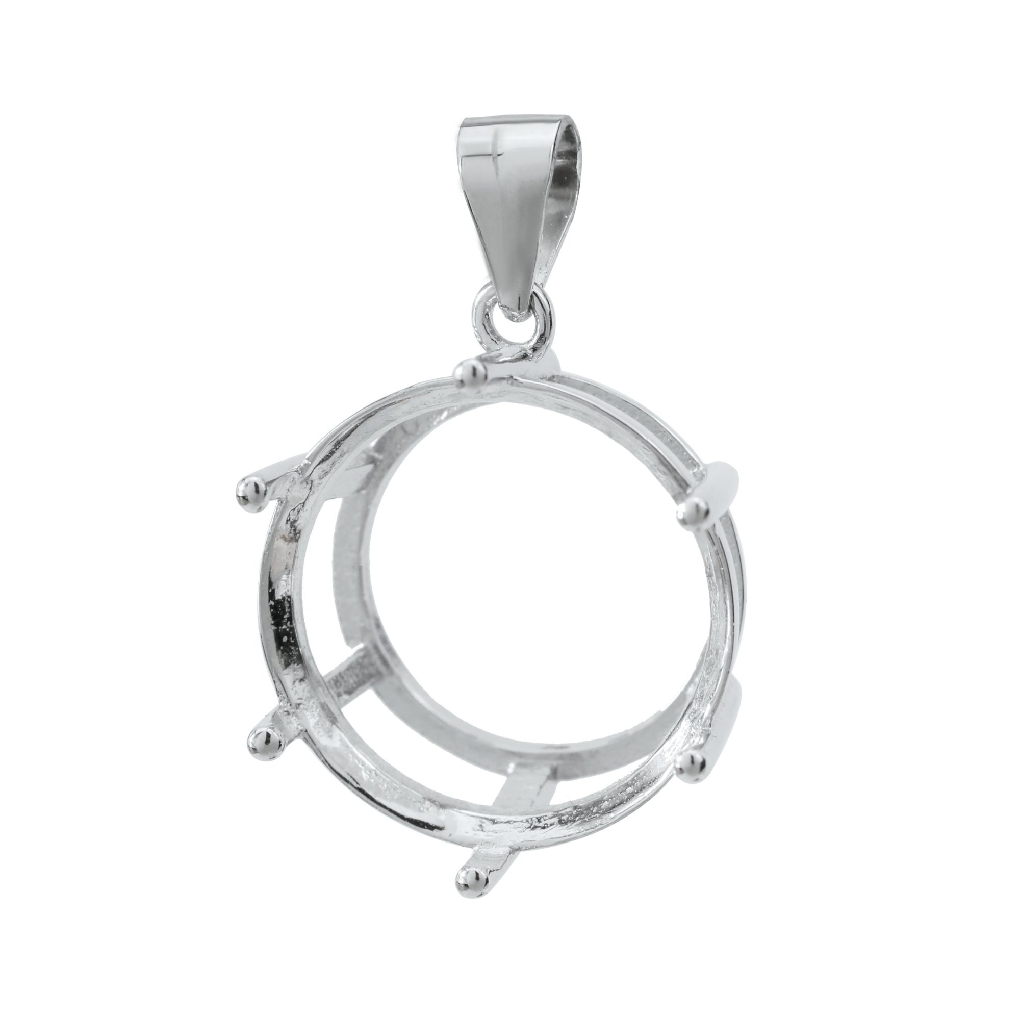 Rodada 925 Configurações Pinge - Bezels Set Pendant avaliação e preço