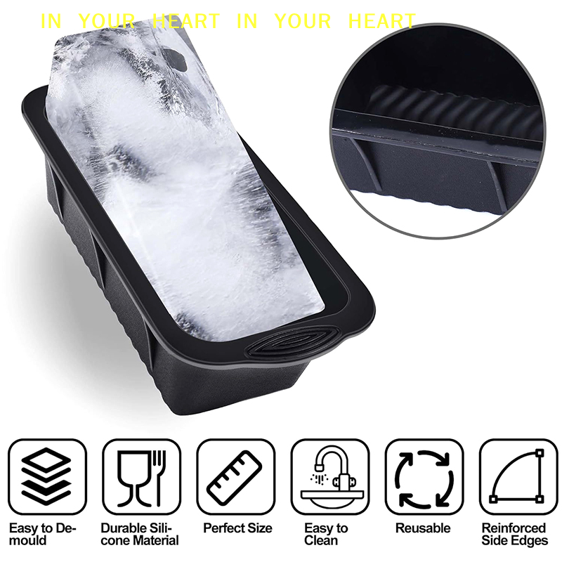 【X】Forma de Gelo Extra Grande  - Silicone Mold Tray avaliação e preço