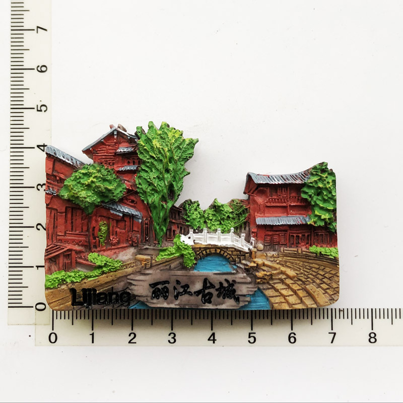 Cidade chinesa 3d ímãs de gela - Resin Craft Material avaliação e preço