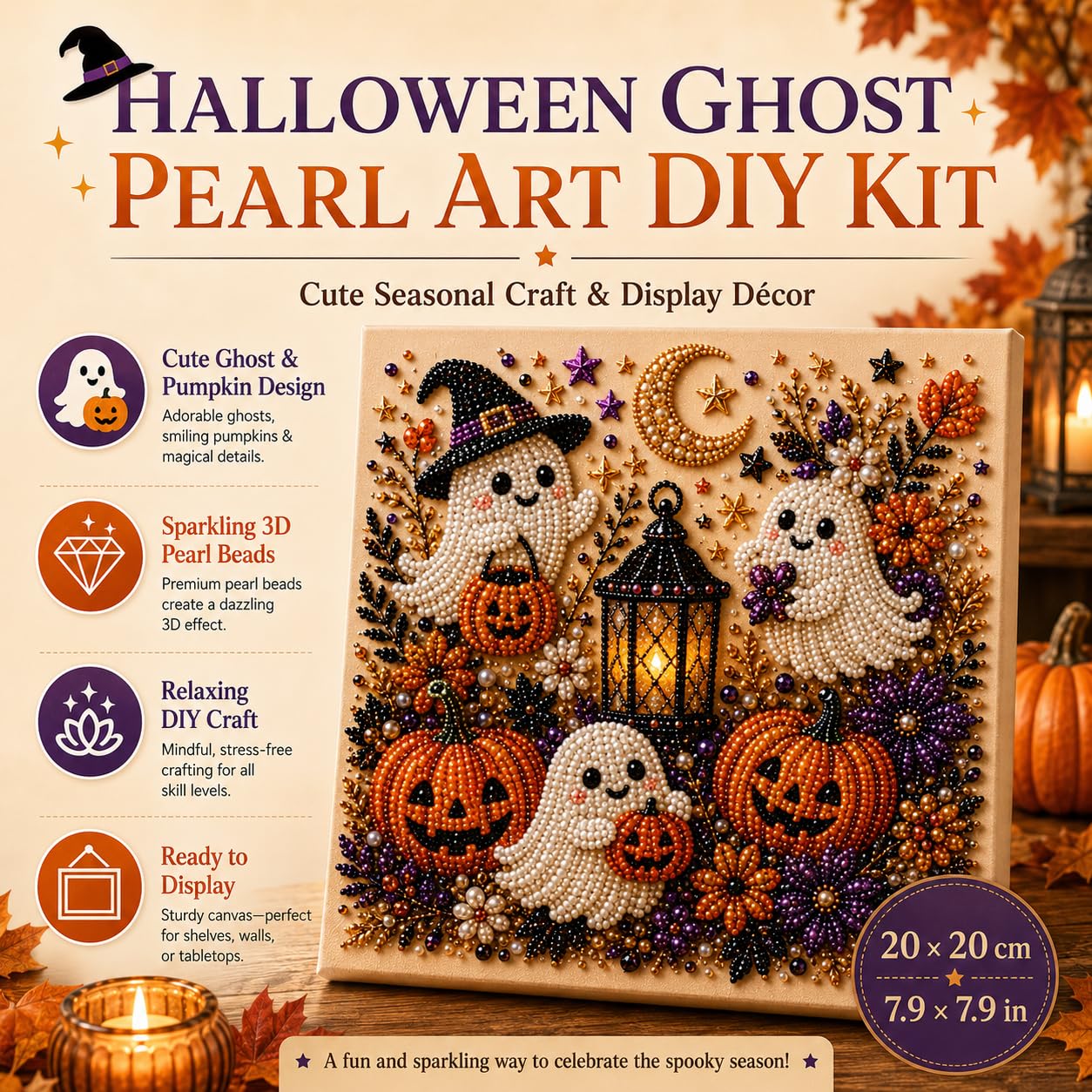 Kit de Arte com Pérolas Fantas - Resin Craft Kit avaliação e preço
