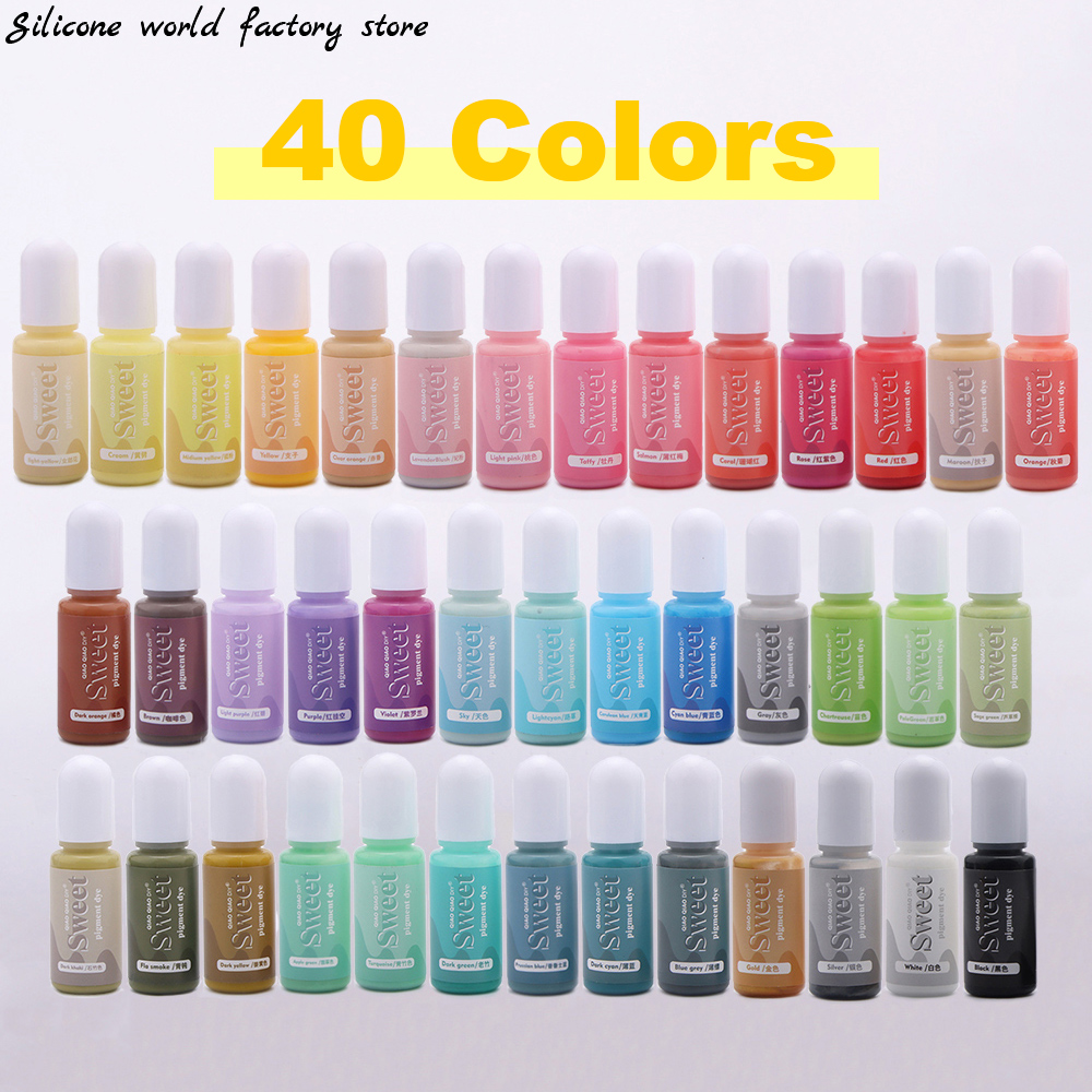 Silicone World 10ML Pigmento d - Resin Dye Alcohol avaliação e preço