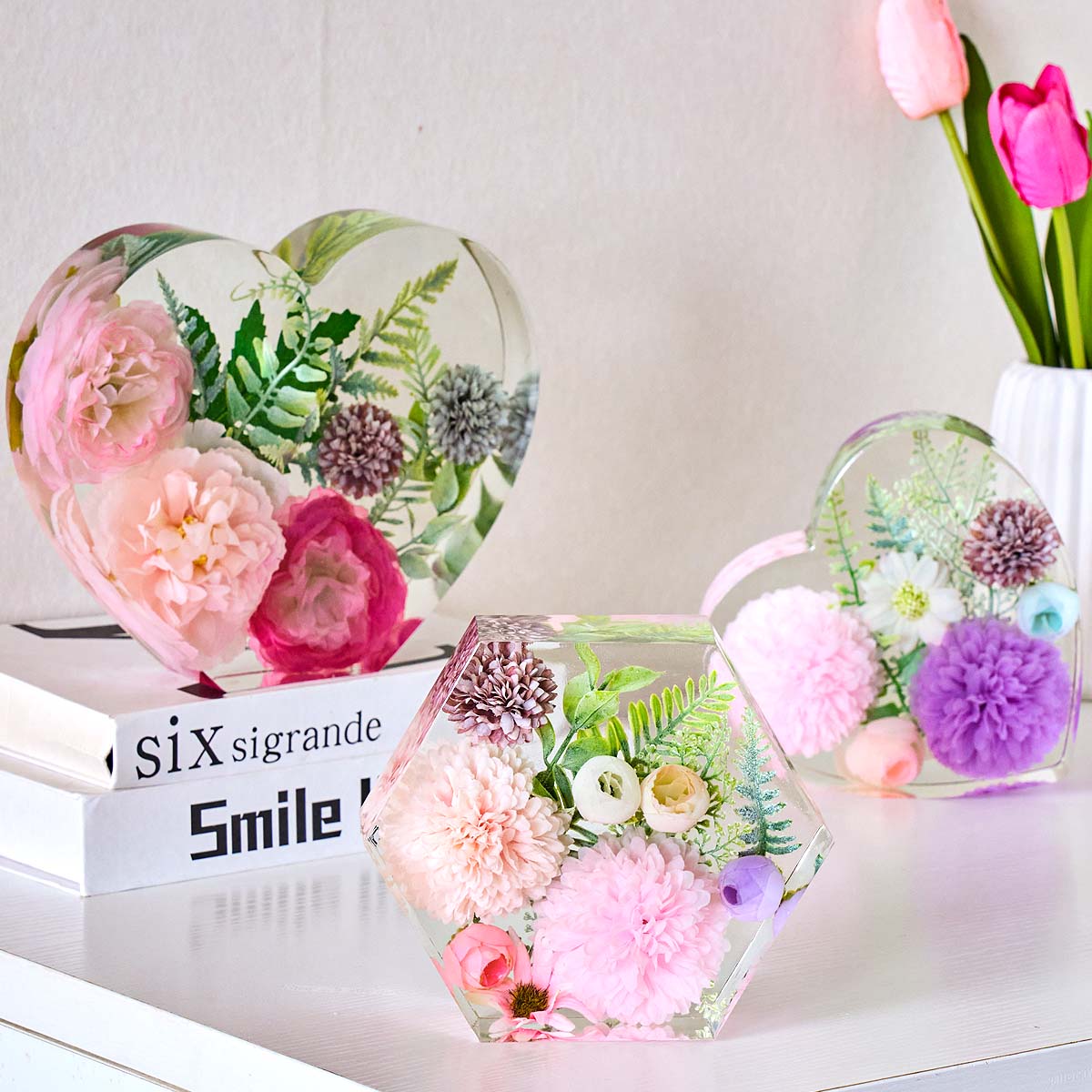 Molde de Silicone Grande em Fo - Resin Craft Ideas avaliação e preço