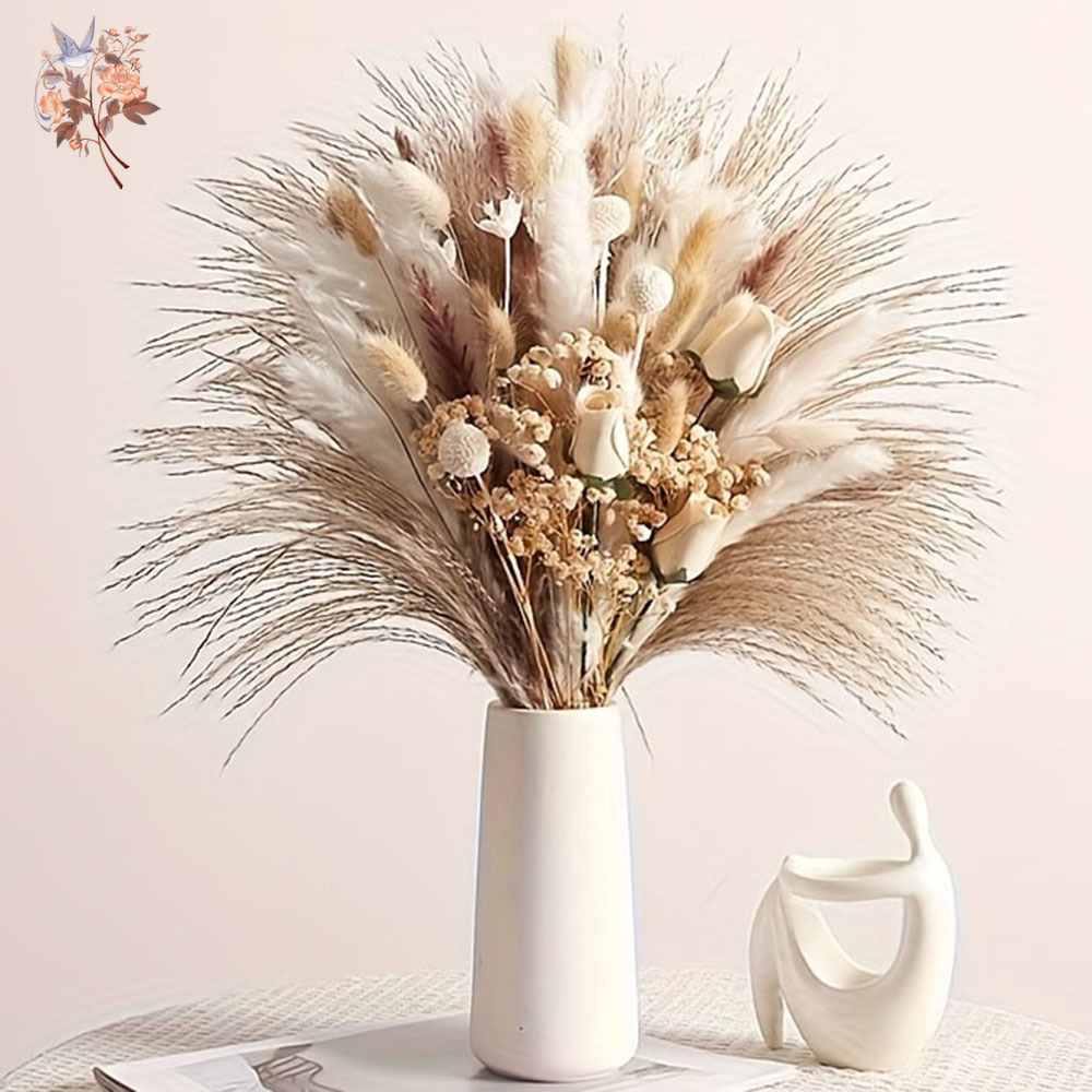 80 Peças de Flores Artificiais - Dried Flower Bulk avaliação e preço