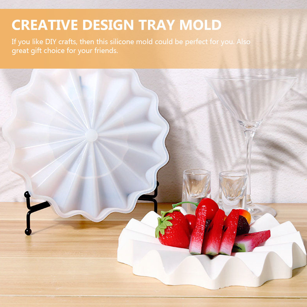 Molde de Silicone Flexível Pre - Serving Tray Mold avaliação e preço