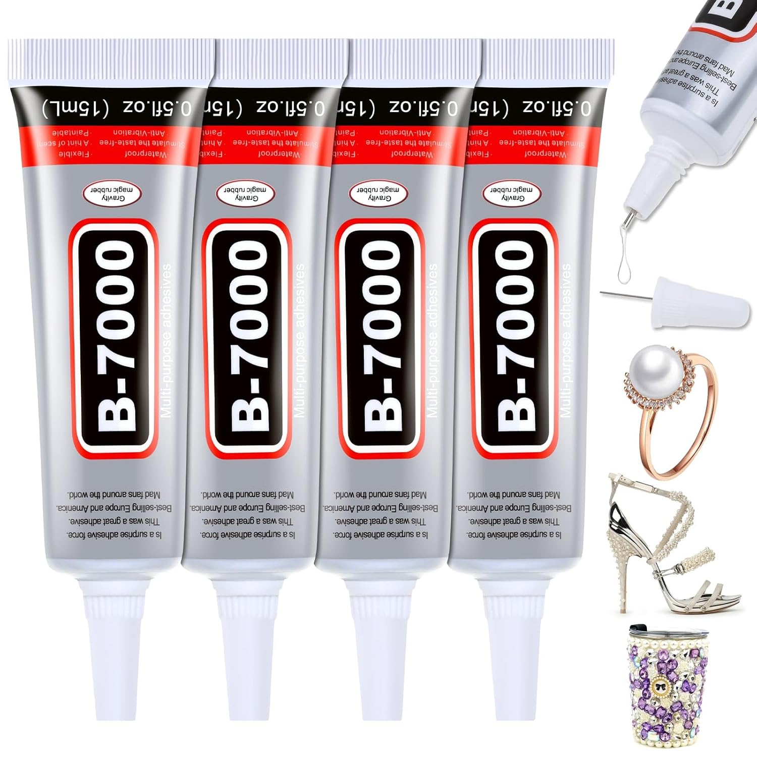 1-10 Peças Cola Super B-7000 L - Crafting Resin avaliação e preço