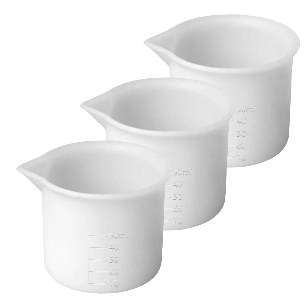 3 Peças de Copos Medidores de  - Mixing Cup Silicone avaliação e preço
