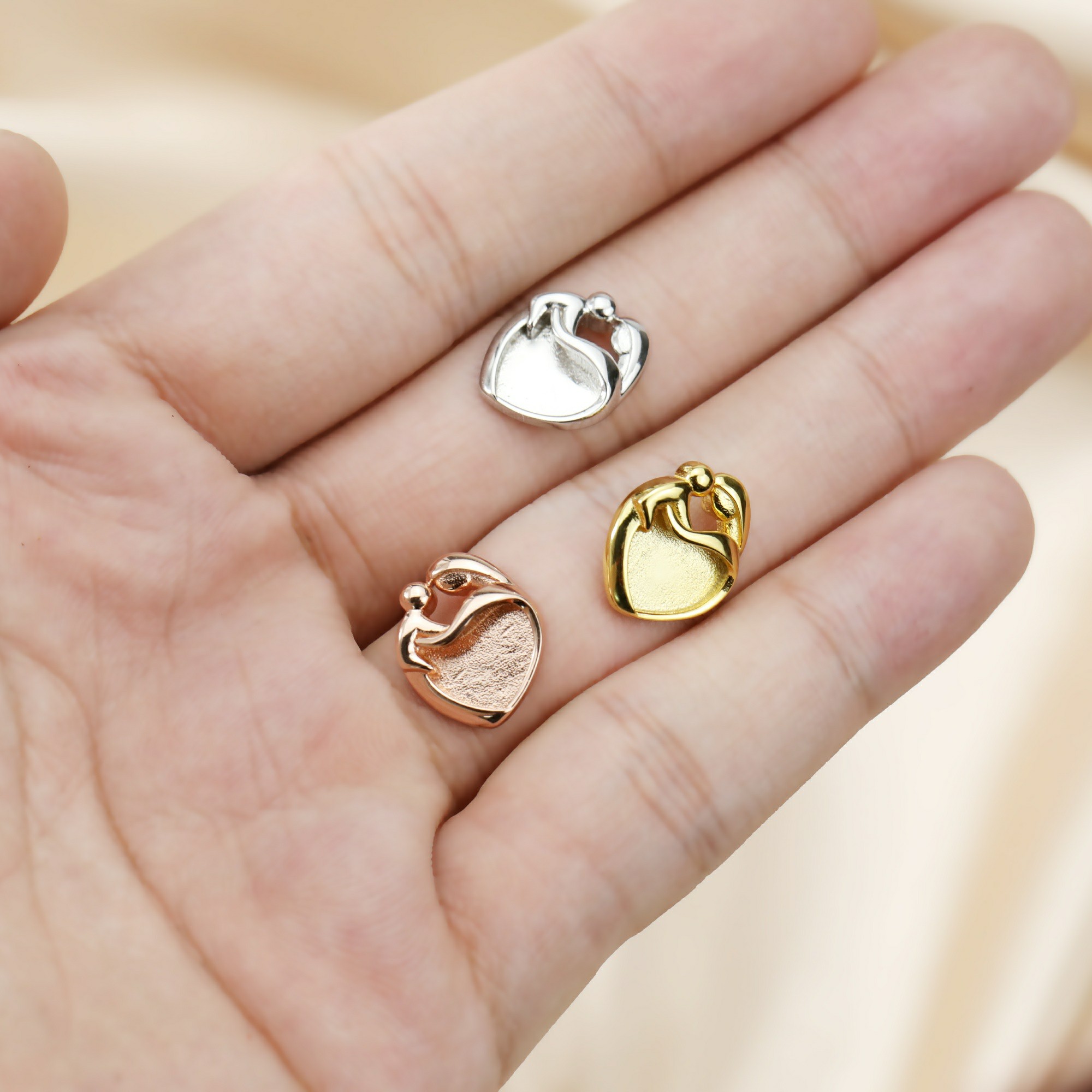 Pingente de Prata Esterlina 92 - Bezels Set Pendant avaliação e preço