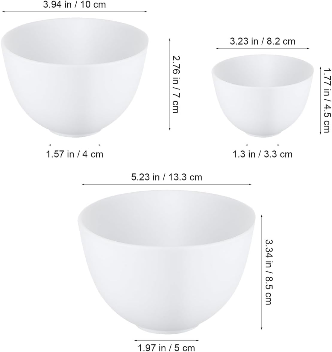 Conjunto de 3 Tigelas de Silic - Mixing Cup Silicone avaliação e preço
