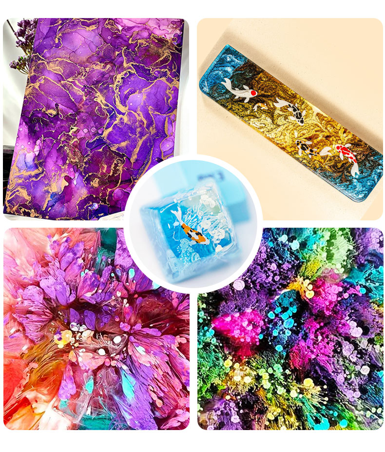 Álcool Ink Art Pigmento Resina - Resin Dye Alcohol avaliação e preço