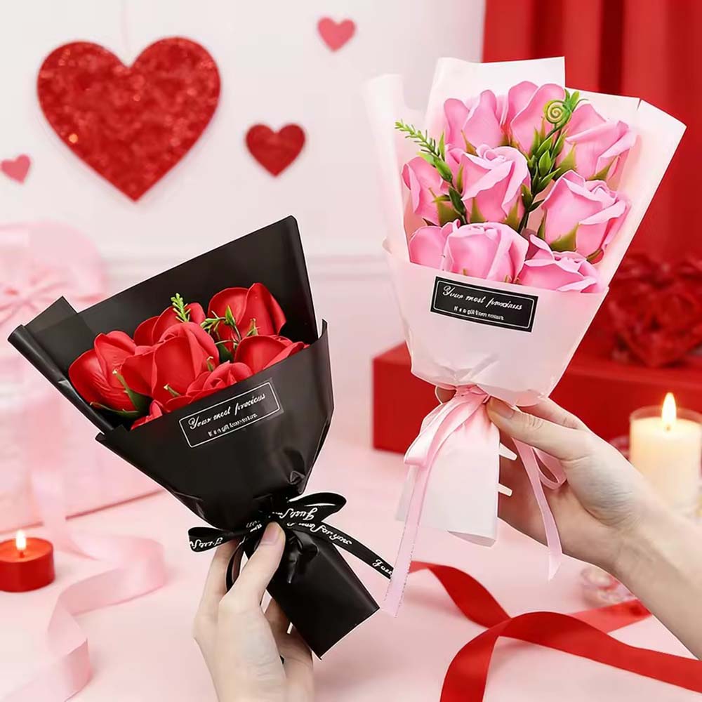 Buquê de Flores de Sabão com 9 - Dried Flower Bulk avaliação e preço