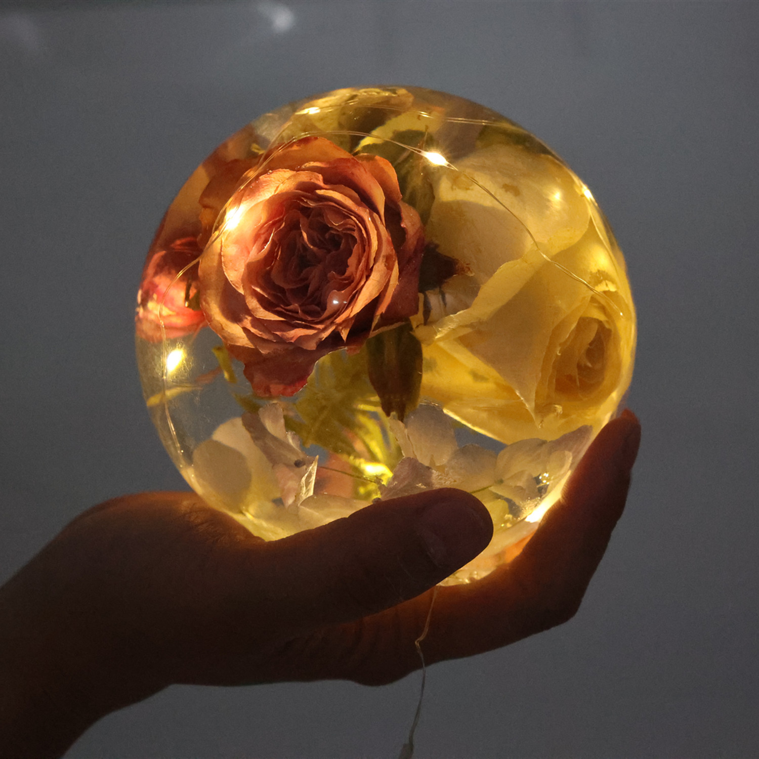 Molde de silicone com esfera d - Resin Craft Ideas avaliação e preço