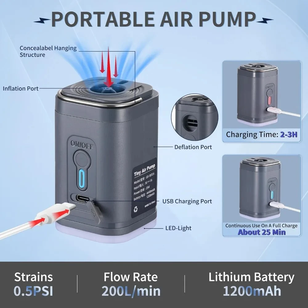 Mini Bomba de Ar Portátil com  - Vacuum Chamber Small avaliação e preço