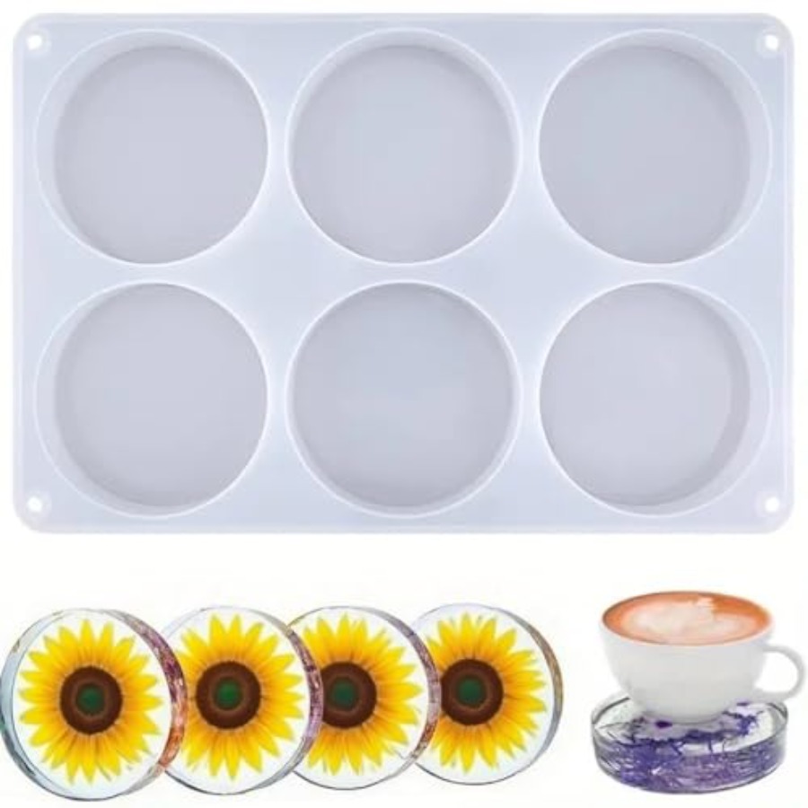Moldes de Silicone Redondos Pr - Flower Preservation Resin avaliação e preço