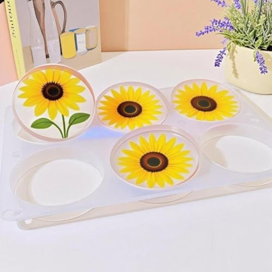 Moldes de Silicone Redondos Pr - Flower Preservation Resin avaliação e preço
