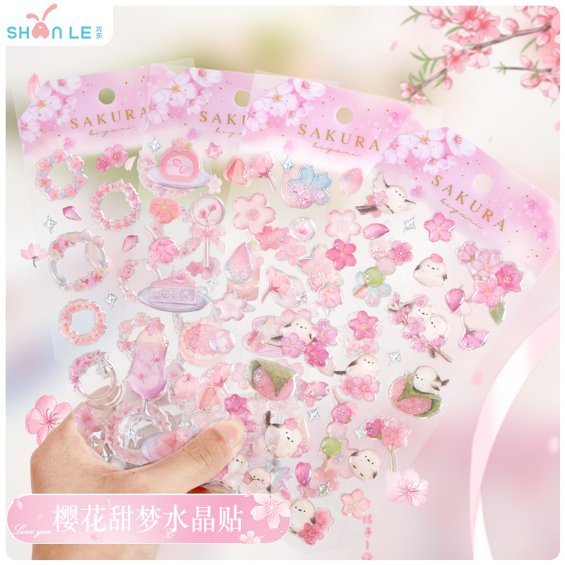Estilo japonês sakura cristal  - Resin Craft Material avaliação e preço