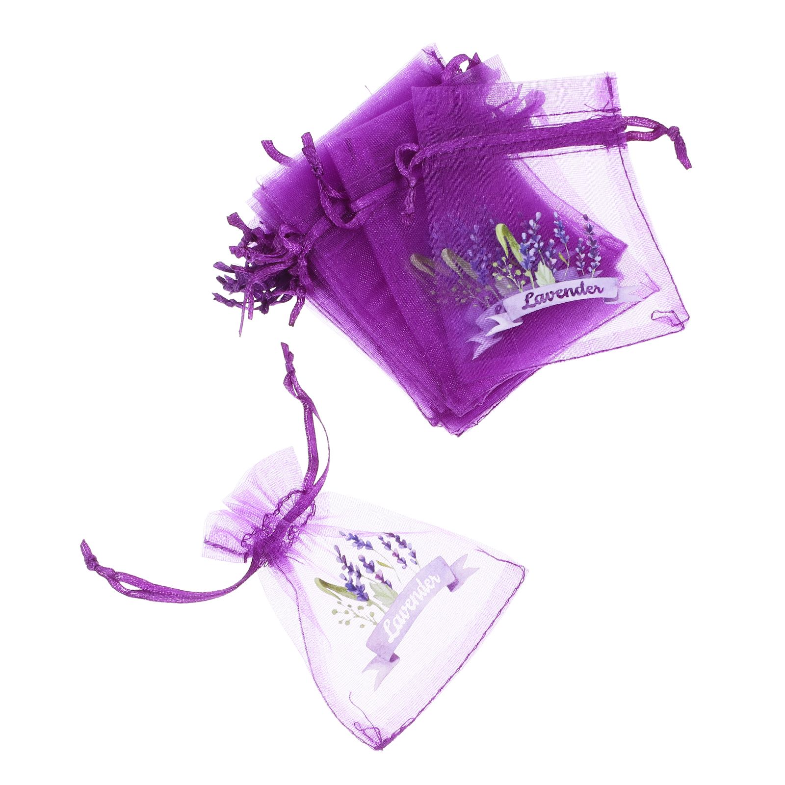 20 pçs vazio lavanda saquetas  - Dried Flower Bulk avaliação e preço