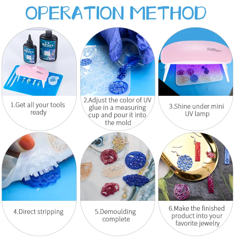 Kit de cola de resina uv dura, - Epoxy Uv Resin Kit avaliação e preço