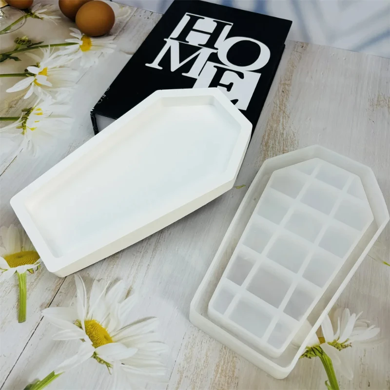 Molde de Resina para Caixão de - Serving Tray Mold avaliação e preço