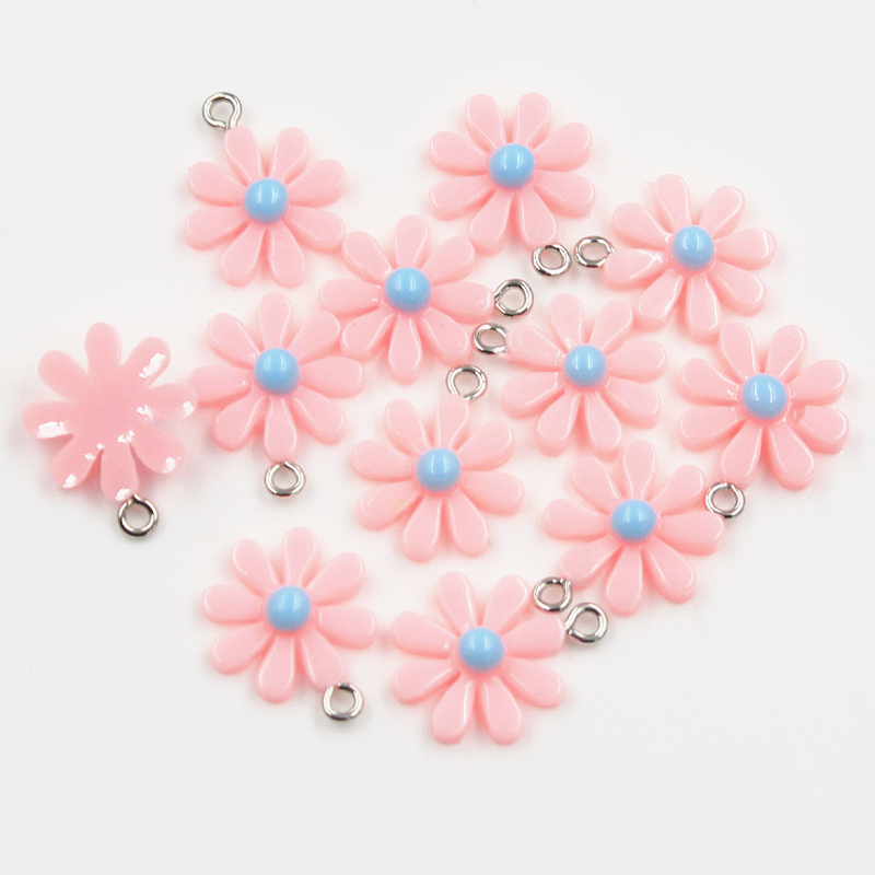 30pcs encantos flor girassol m - Flower Preservation Resin avaliação e preço