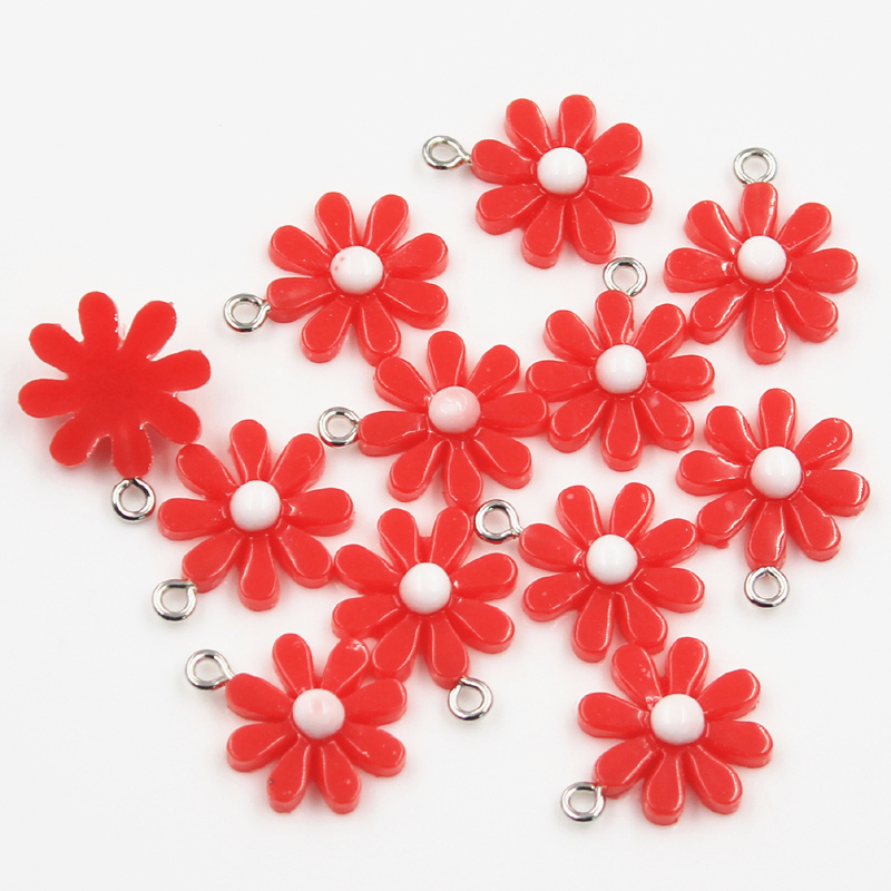 30pcs encantos flor girassol m - Flower Preservation Resin avaliação e preço