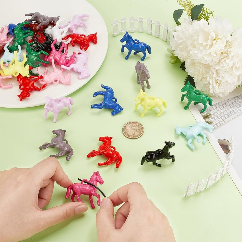 48 pçs pingentes acrílicos opa - Crafting Resin avaliação e preço