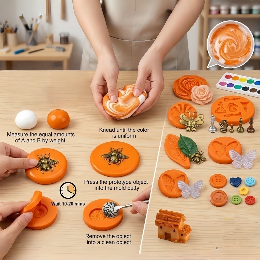 Kit de Artesanato DIY com Mass - Resin Craft Kit avaliação e preço