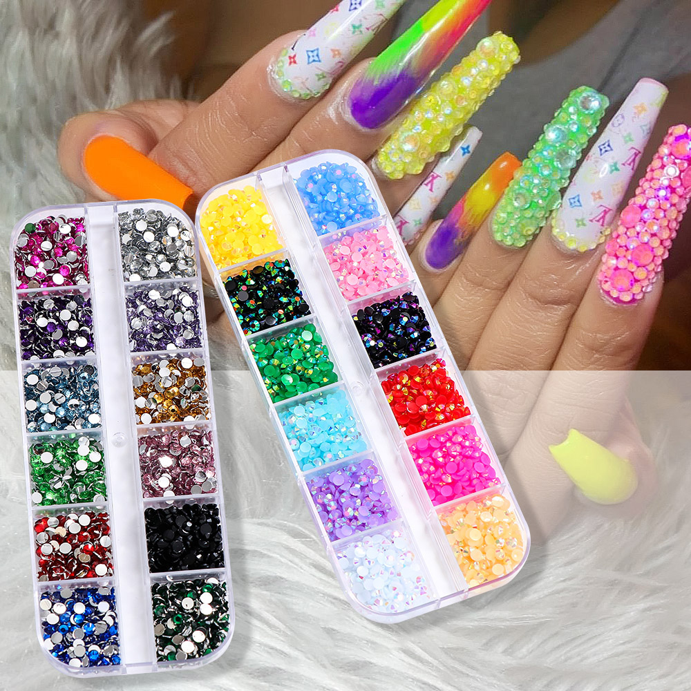 Conjunto de 2400 peças de stra - Resin Glitter Pack avaliação e preço