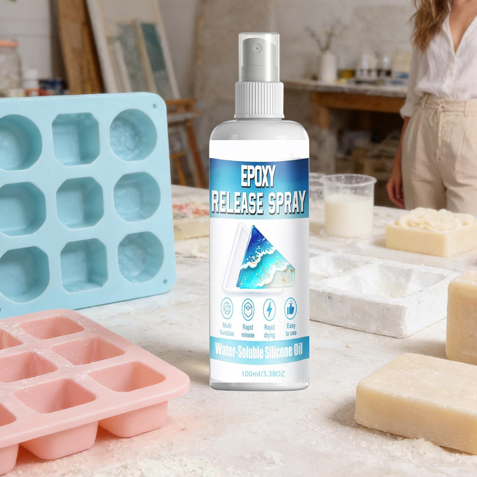 Spray Desmoldante 100ml: Lubri - Resin Craft Workshop avaliação e preço