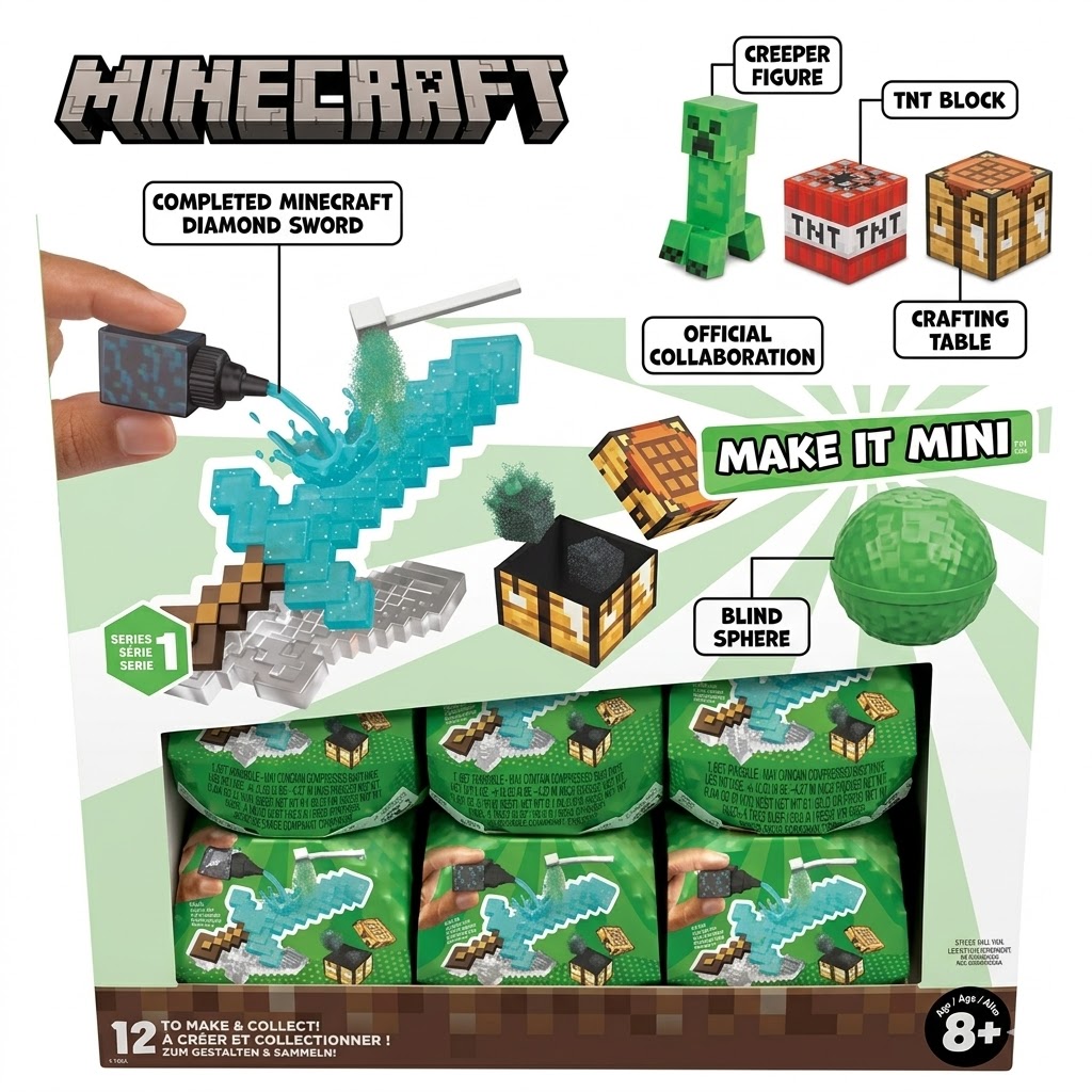 Original MGA Miniverse Minecra - Resin Craft Minecraft avaliação e preço