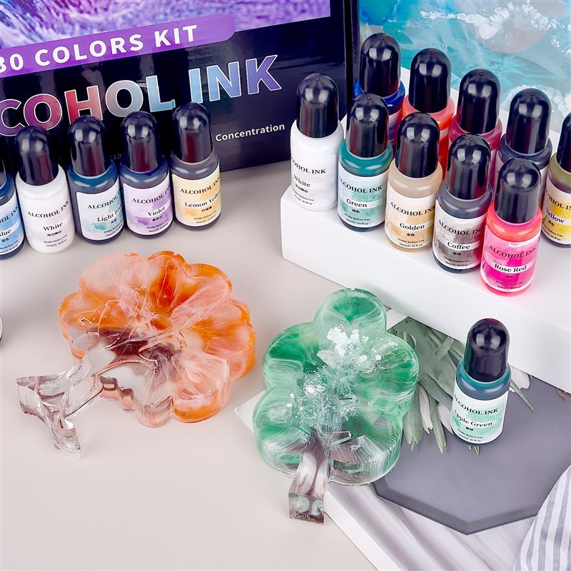 10 ml/pçs essência resina álco - Resin Dye Alcohol avaliação e preço