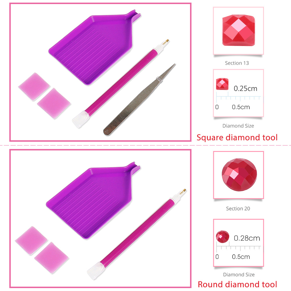 Momoart 5d diy diamante mosaic - Resin Craft Kit avaliação e preço