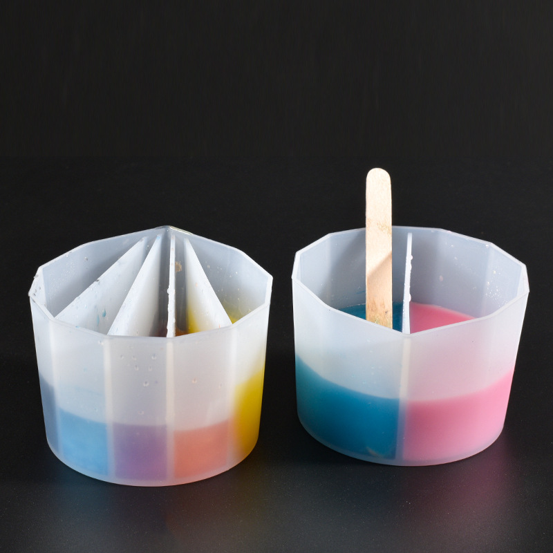 Copos divididos para derramame - Mixing Cup Silicone avaliação e preço