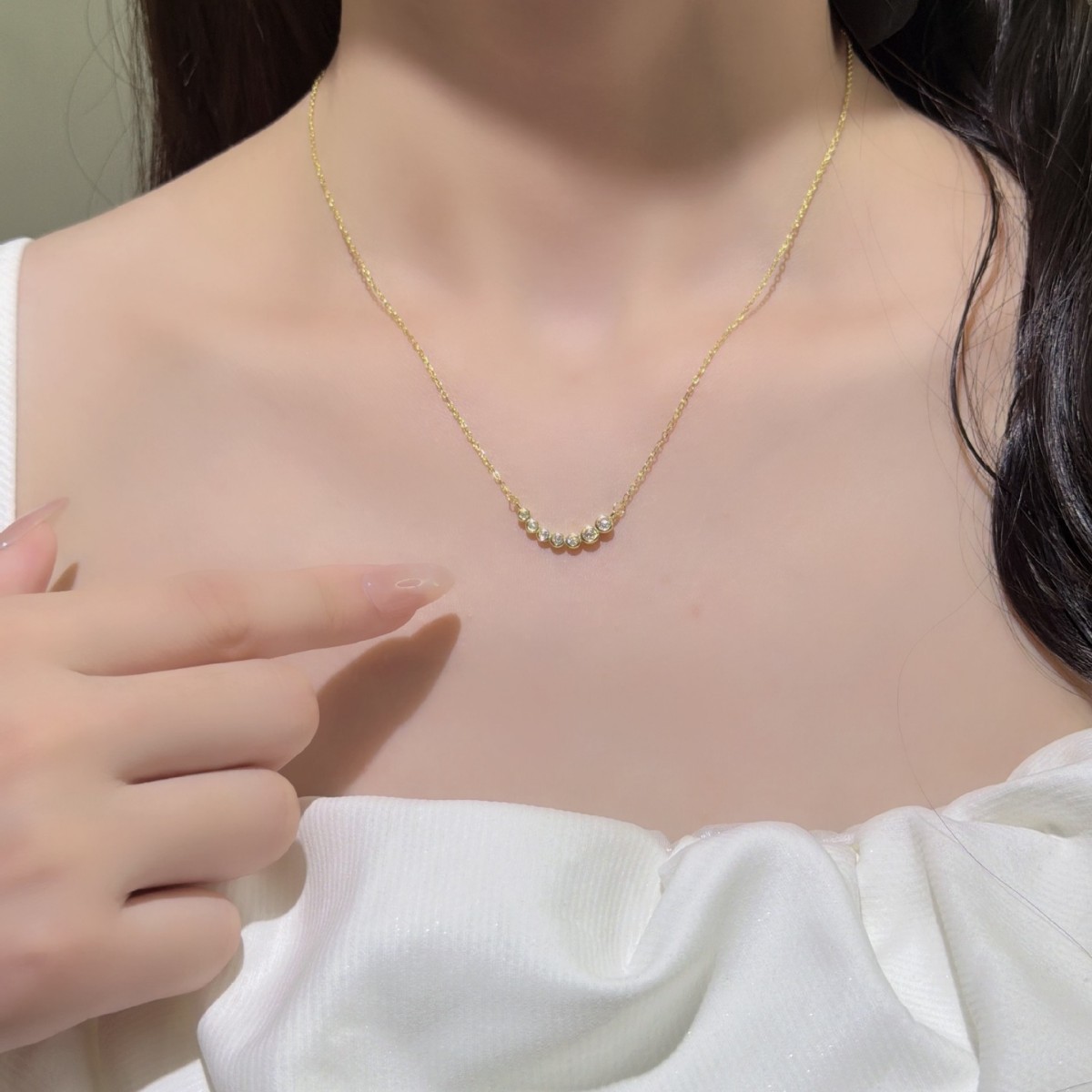 Colar com Pingente Sorriso Red - Bezels Set Pendant avaliação e preço