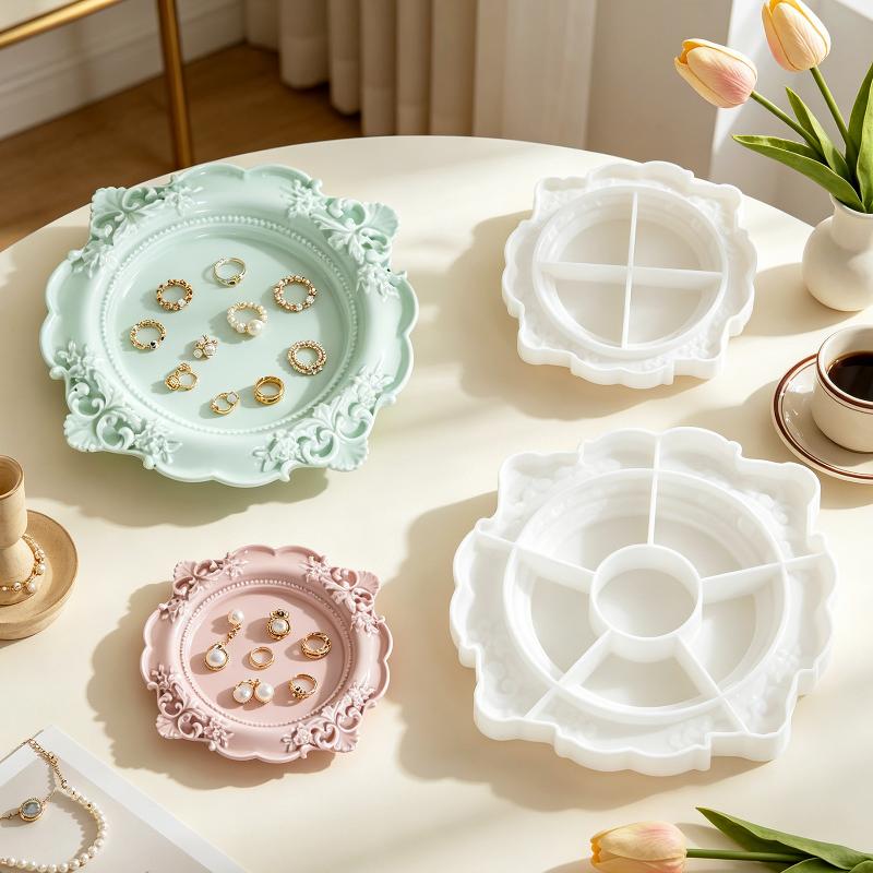 1 Peça Molde de Silicone Vinta - Silicone Mold Tray avaliação e preço