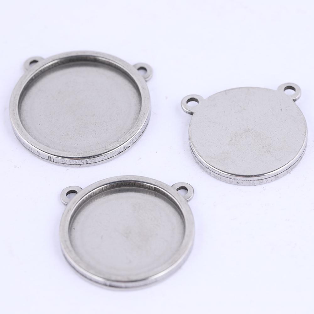 Base de cabochão em branco 5 p - Bezels Set Pendant avaliação e preço