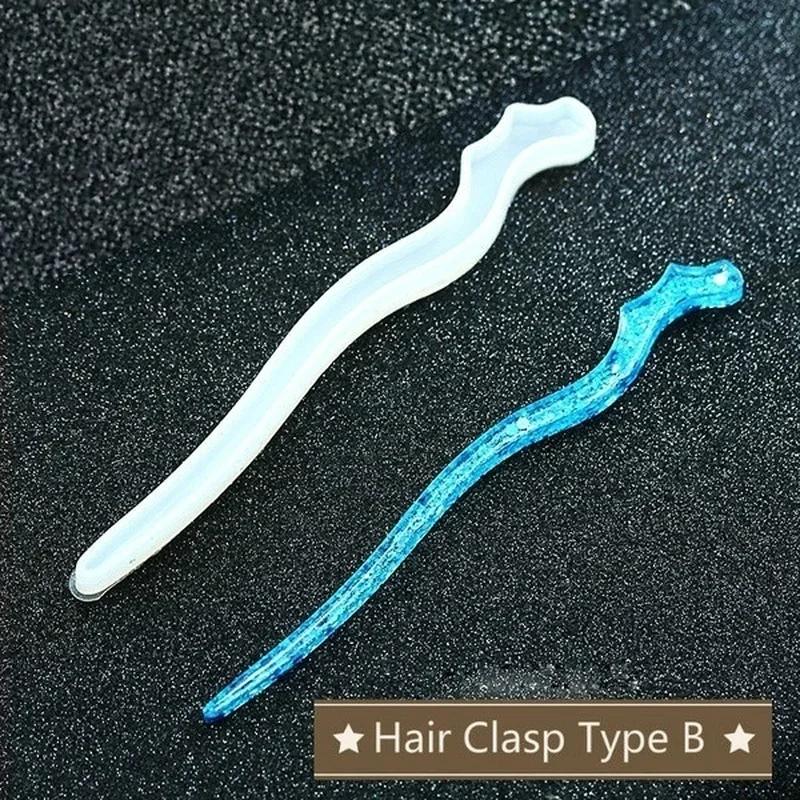 Novo transparente hairpin sili - Resin Craft Projects avaliação e preço