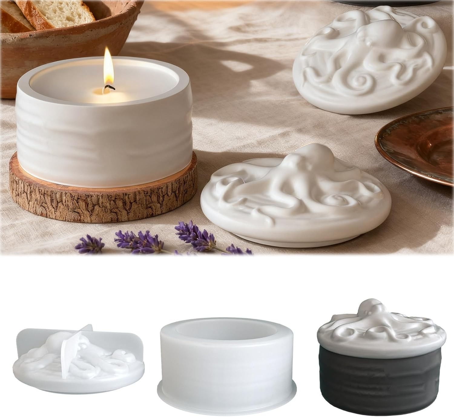 Conjunto de Moldes de Silicone - Resin Ocean Wave Mold avaliação e preço